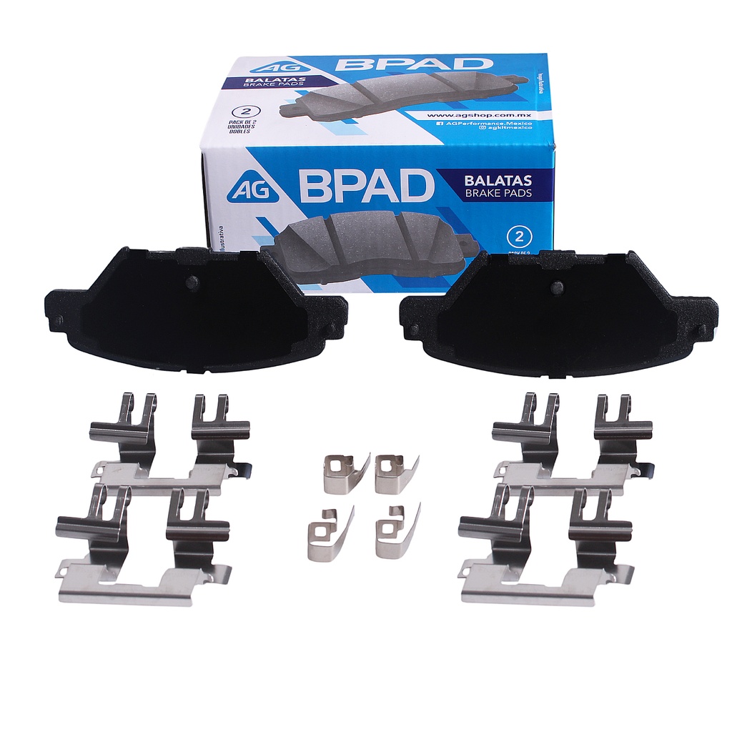 Balata MAZDA CX-9 2016-2023 Trasero (Set 4 pzs)