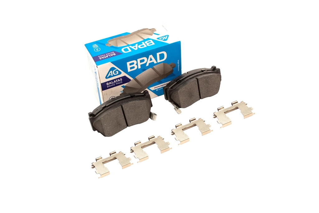 AG-67389-D510 — Balata NISSAN Sentra 1.6L GXE 1991-1994 Delantero (Set 4 pzs)