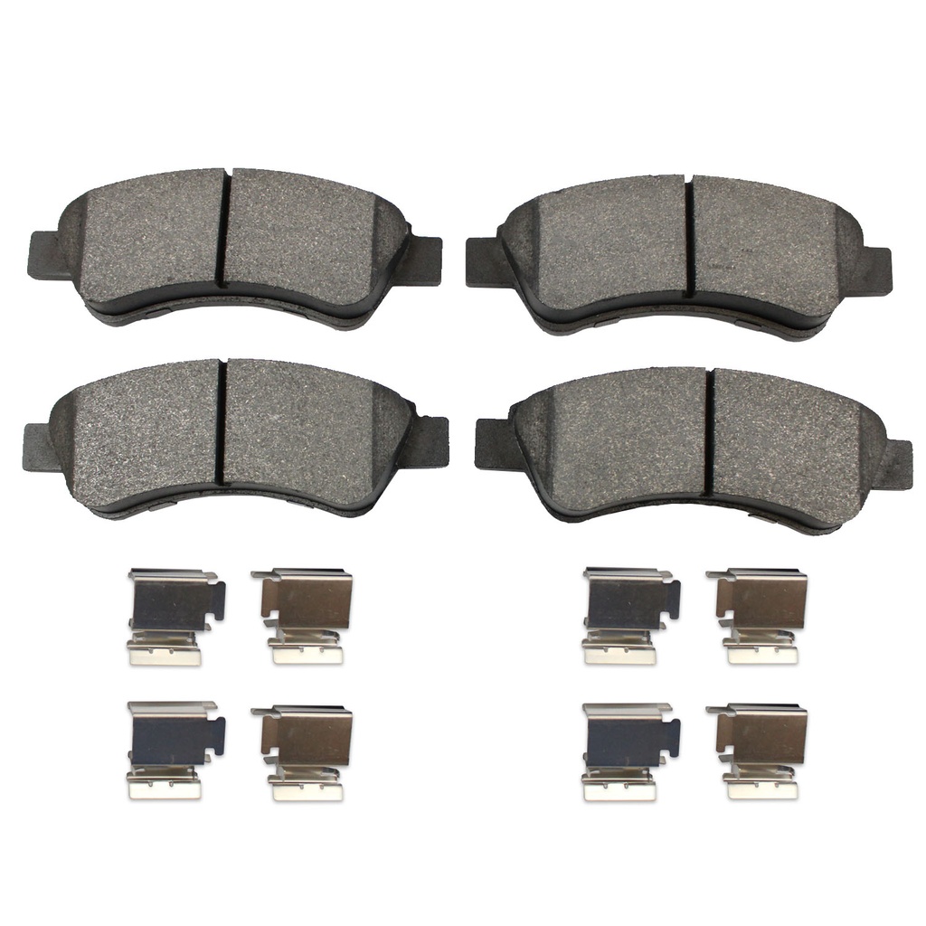 AG-68333-D1213 — Balata PEUGEOT 206 2001-2008 Delantero (Set 4 pzs)