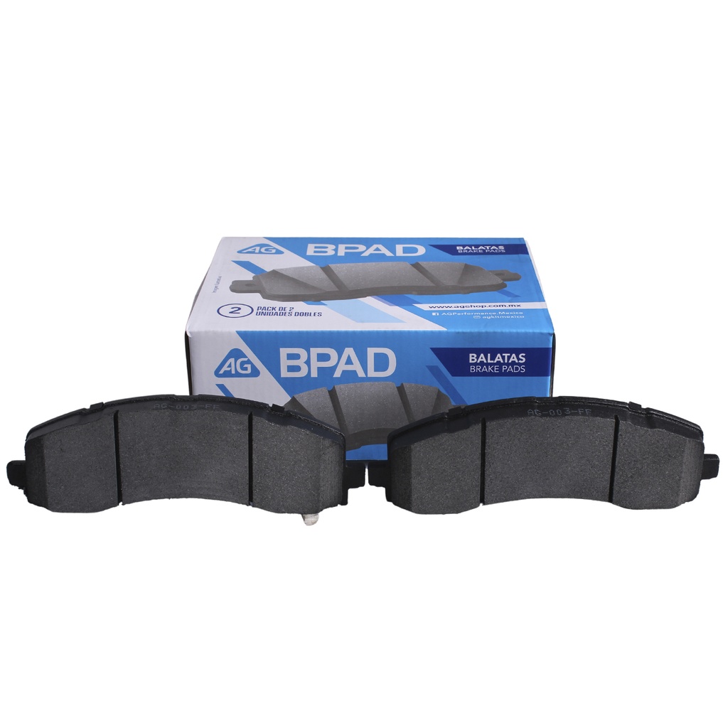 AG-69464-D2225 — Balata RAM 2500 2019-2020 Trasero (Set 4 pzs)