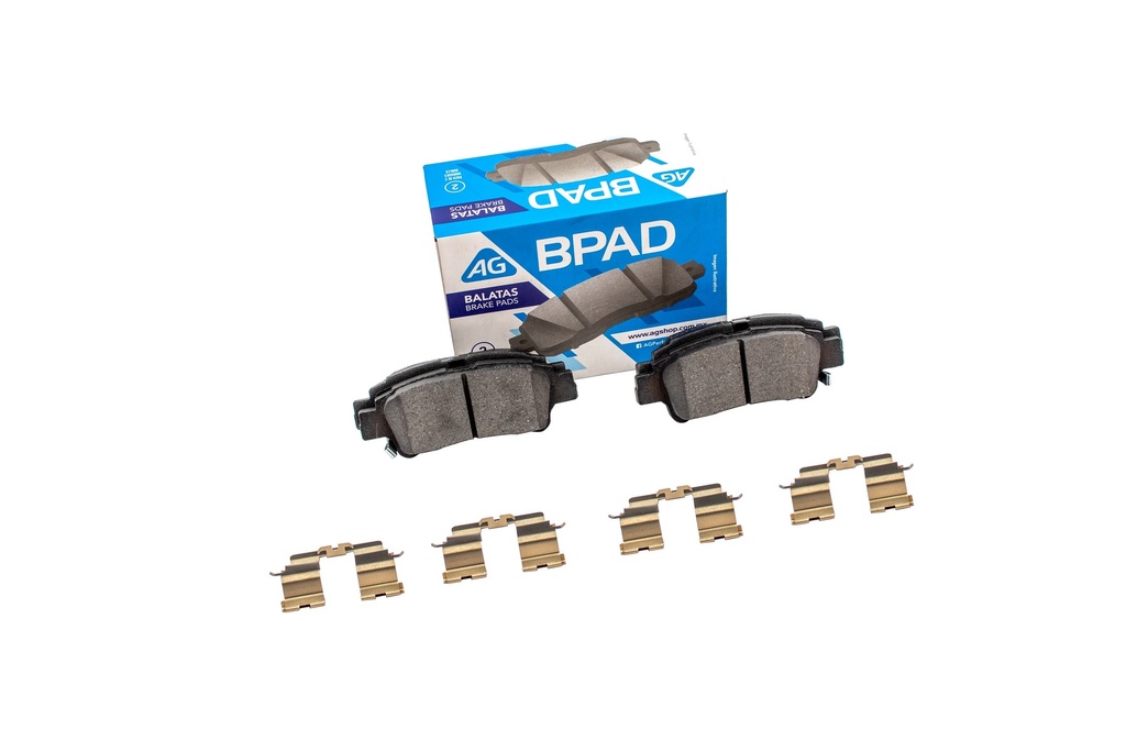 AG-67895-D995 — Balata TOYOTA Sienna 2004-2010 Trasero (Set 4 pzs)