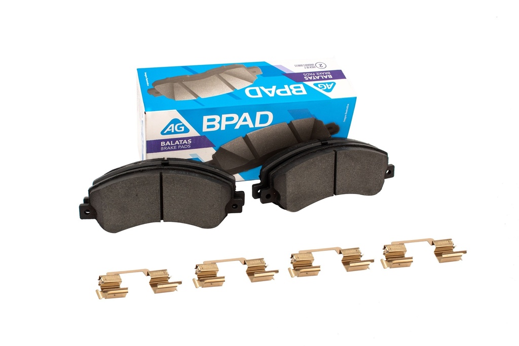 Balata VOLKSWAGEN Amarok 2011-2018 Delantero (Set 4 pzs)