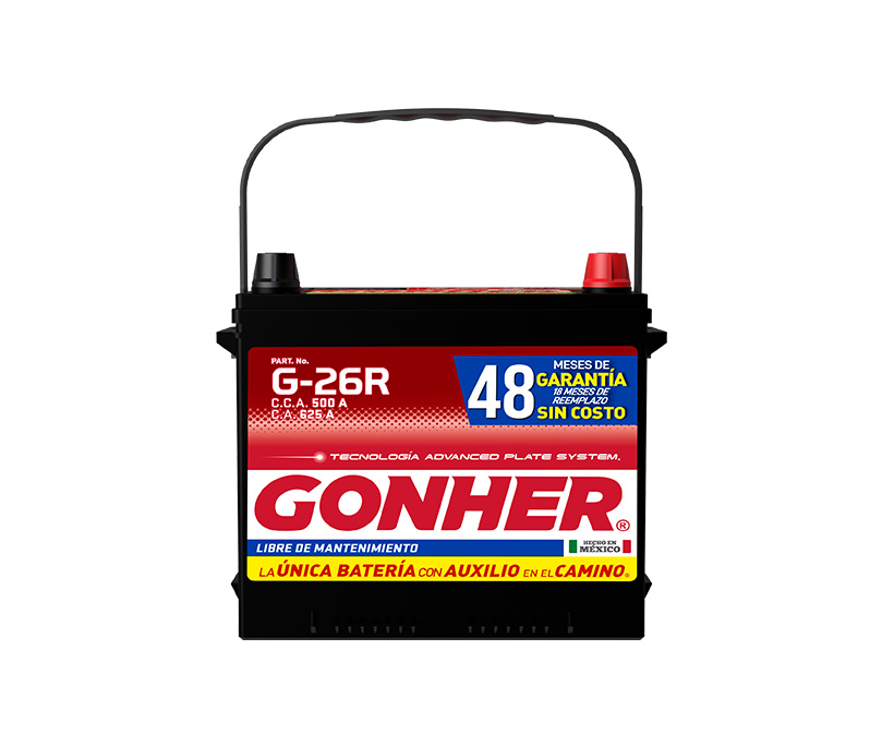 Batería GONHER G-26R — BCI 26R