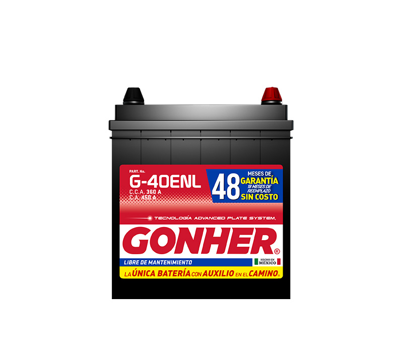 BAT-GH-G40ENL — Batería GONHER G-40ENL — BCI NSZ40ZL