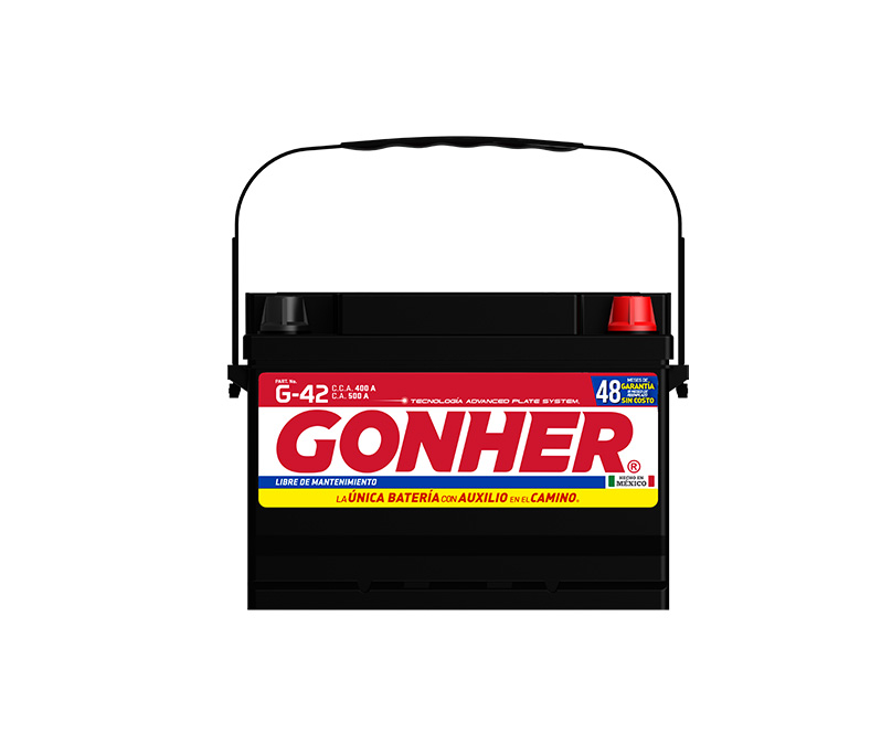 Batería GONHER G-42 Reforzada — BCI 42