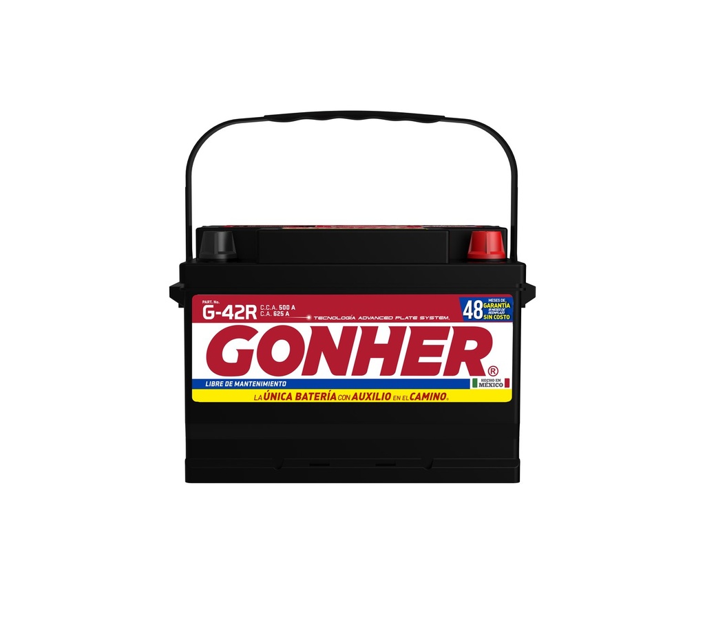 Batería GONHER G-42R Pol Inv — BCI 42