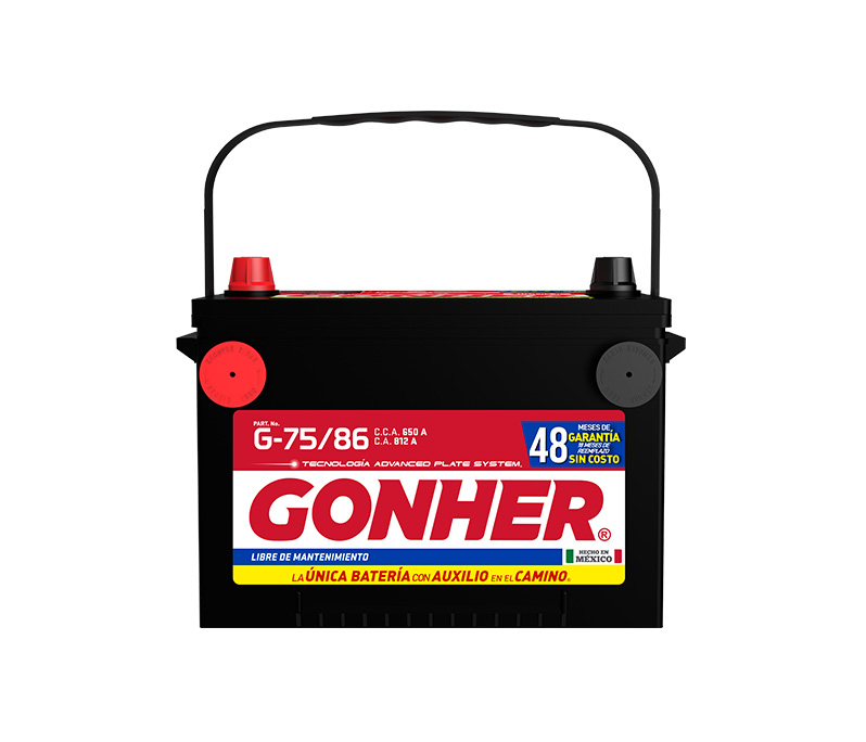 Batería GONHER G-75/86 — BCI 75/86