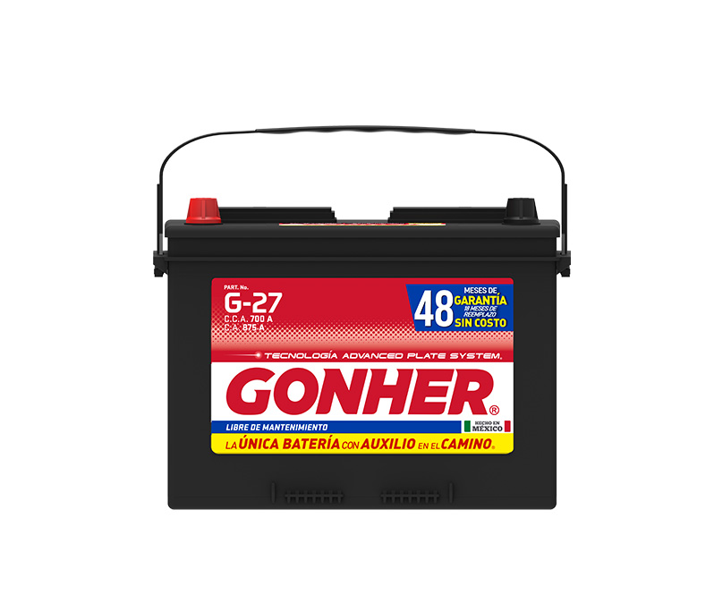 BAT-GH-G27 — Batería GONHER G-27 — BCI 27