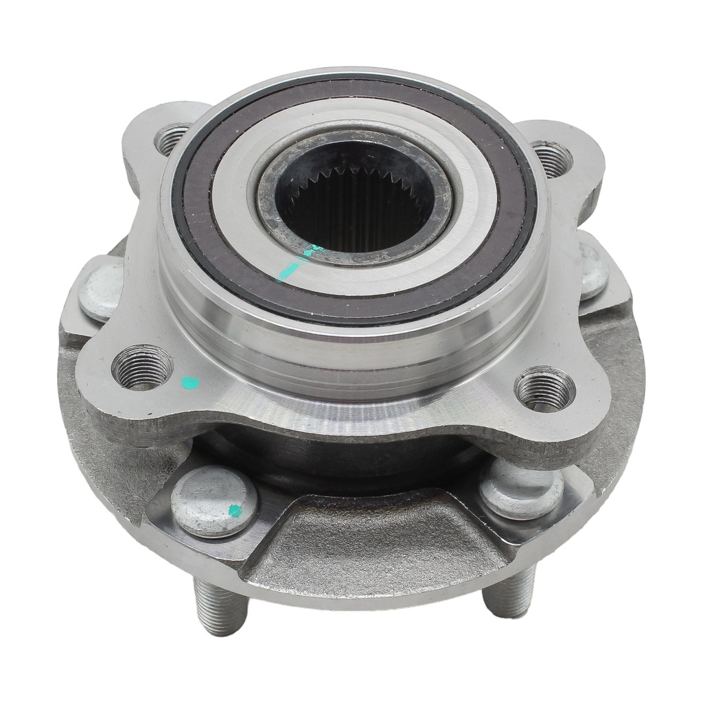 GB-6456010 — Maza de Rueda Delantero 5 Birlos 4 Barrenos C/Encoder 28 Estrias Evolution Americano AWD Lancer 08-17