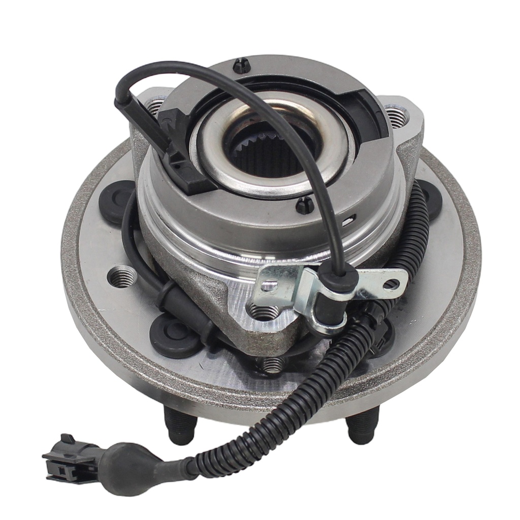 GB-MGF2ZAA-C — Maza de Rueda Delantero Izquierdo 5 Birlos 3 Barrenos C/Conector 26 Estrias FWD Freestar 04-07