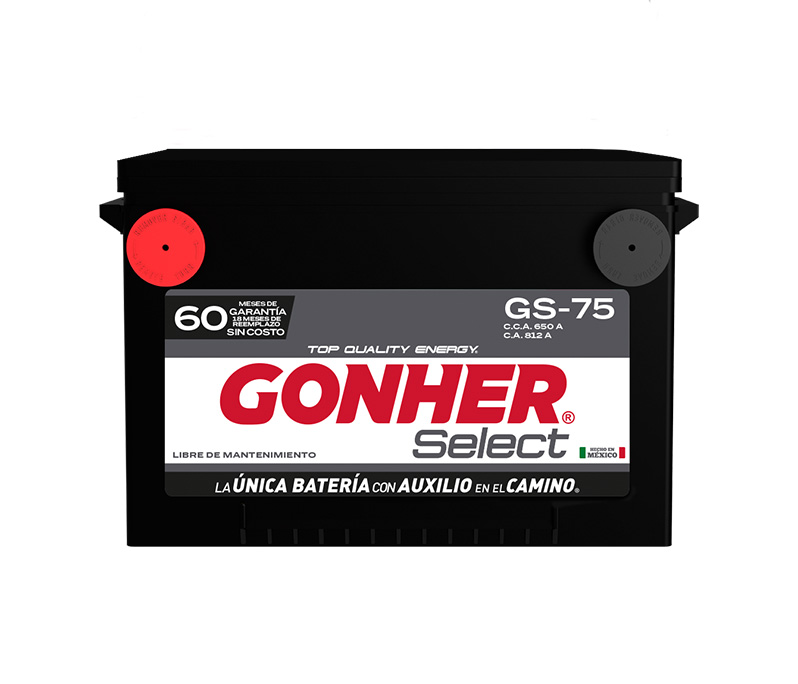 BAT-GS-GS75 — Batería GONHER SELECT GS-75 — BCI 75