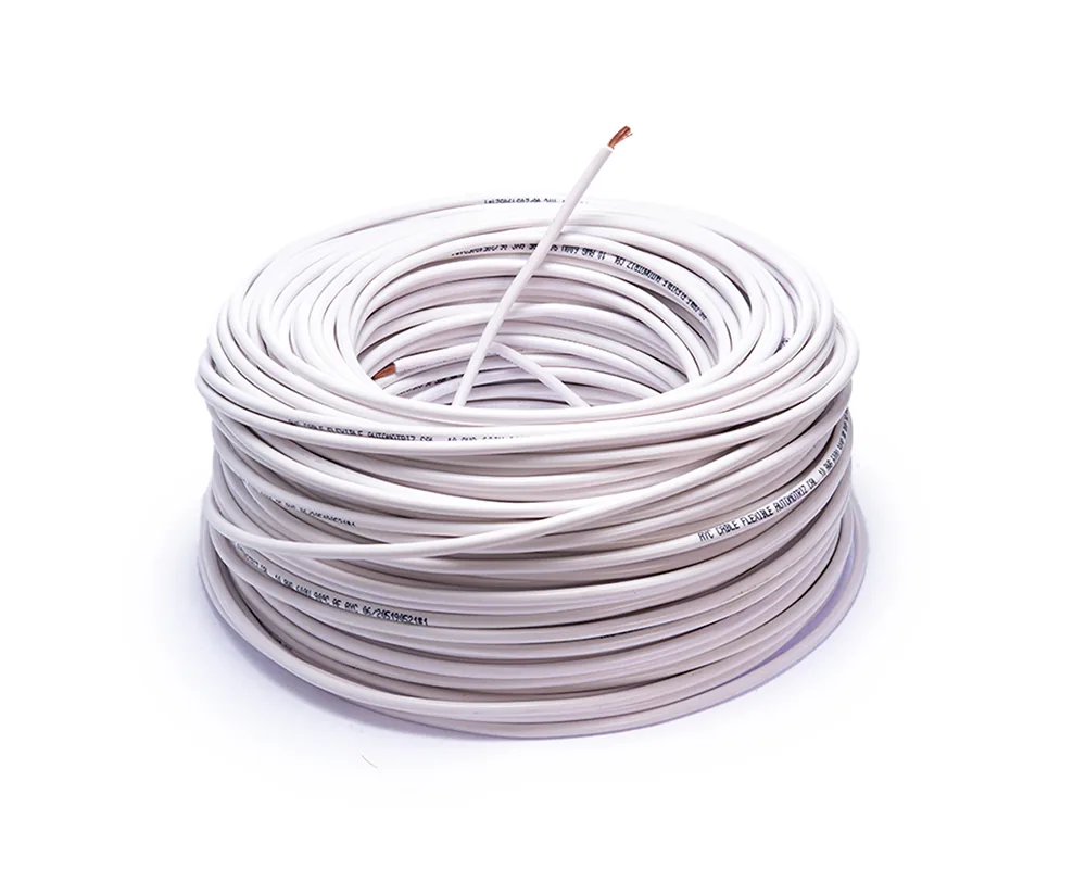 AY-13136 — Cable flexible automotriz para instalación calibre 10" blanco 100... AYC 13136