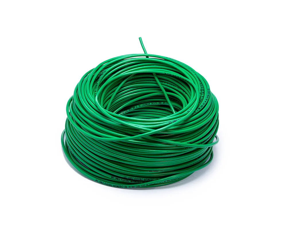 Cable flexible automotriz para instalación calibre 12" verde 100... AYC 13147
