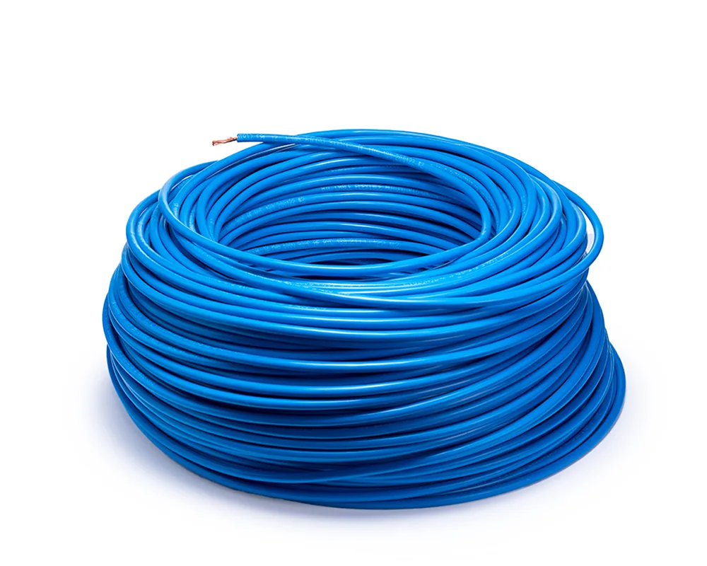 Cable flexible automotriz para instalación calibre 12" azul 100 metros AYC 13148