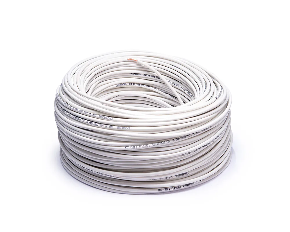 Cable flexible automotriz para instalación calibre 14" blanco 100... AYC 13150