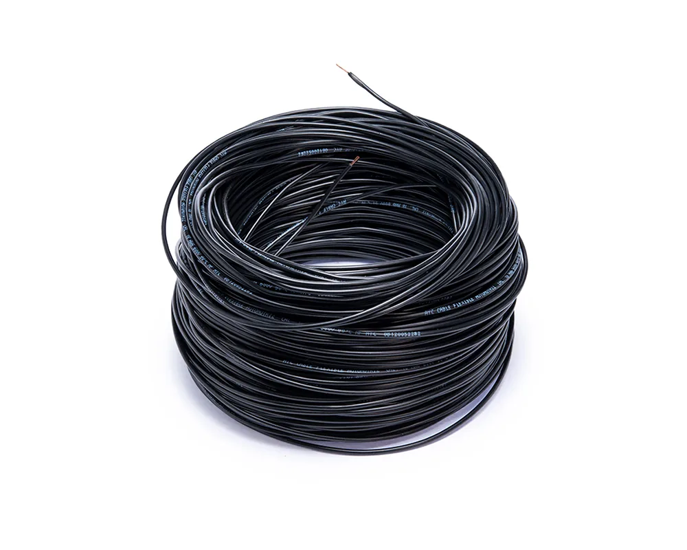 AY-13165 — Cable flexible automotriz para instalación calibre 18" negro 100... AYC 13165