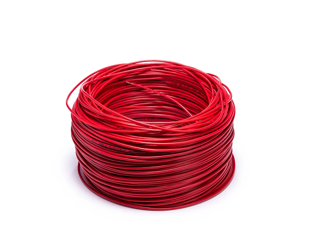 Cable flexible automotriz para instalación calibre 18" rojo 100 metros AYC 13167