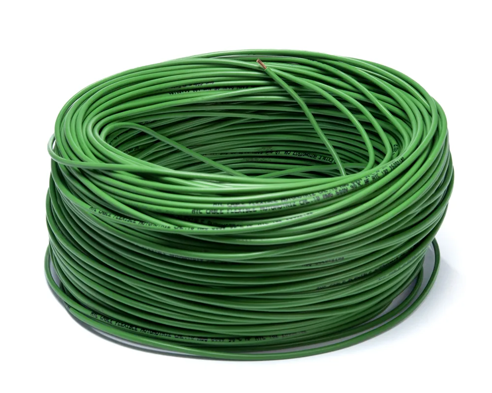 Cable flexible automotriz para instalación calibre 18" verde 100... AYC 13168