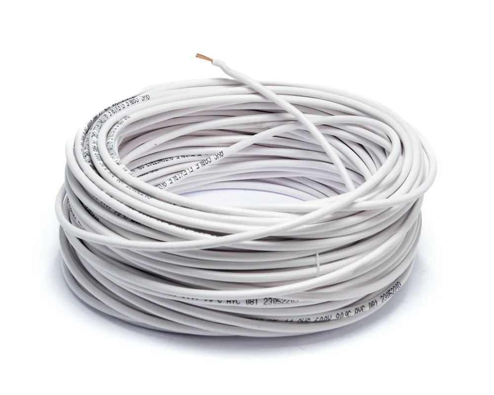 Cable flexible automotriz para instalación calibre 14" blanco 30... AYC 13185