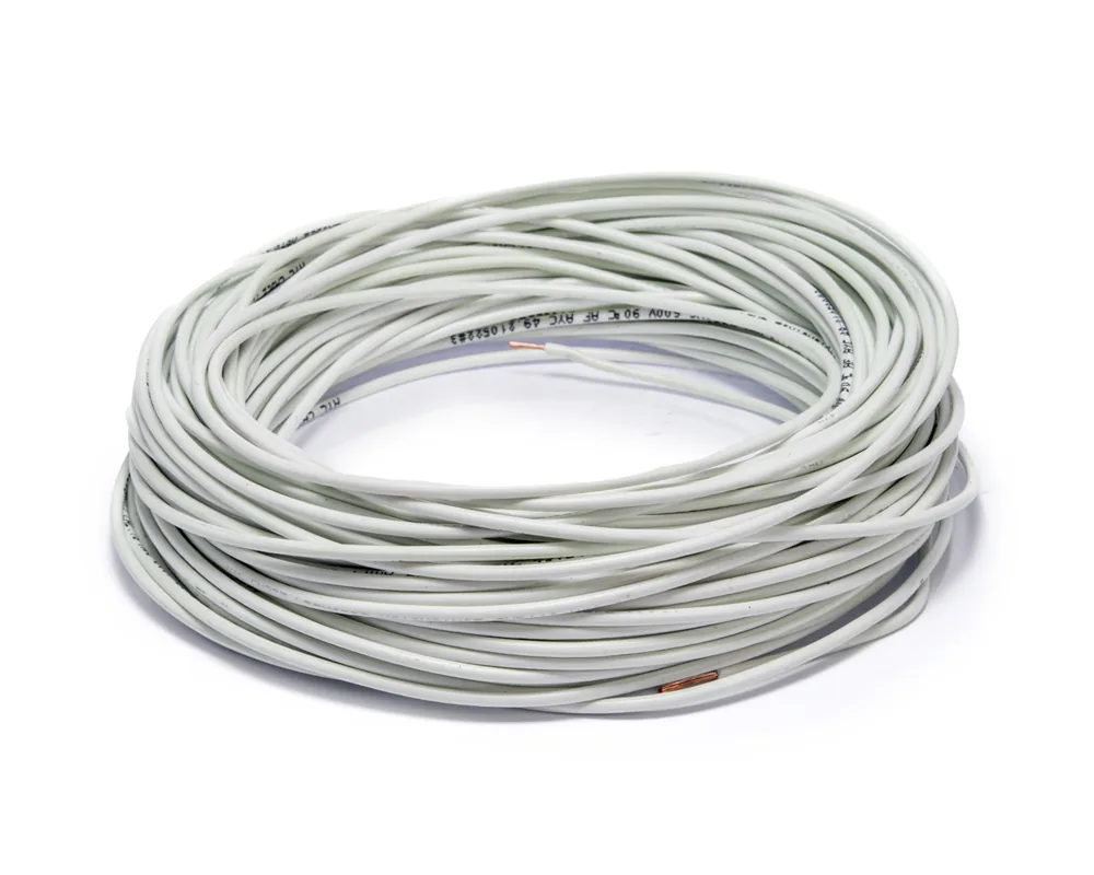 AY-13199 — Cable flexible automotriz para instalación calibre 18" blanco 30... AYC 13199