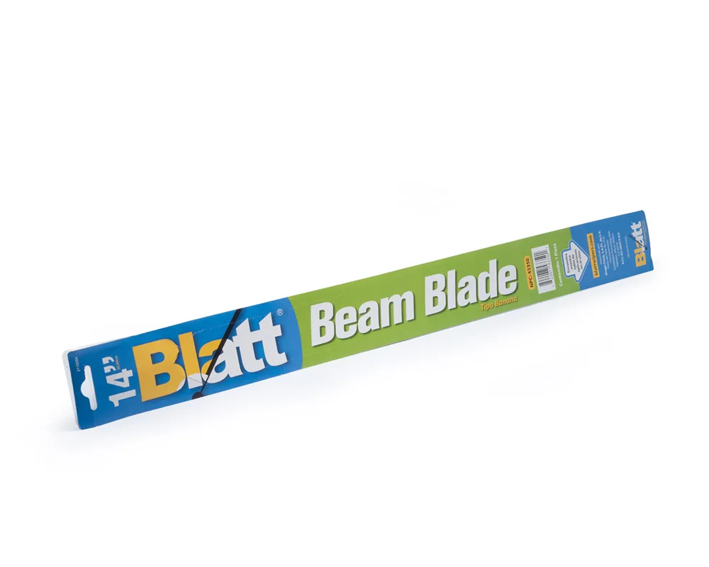 Pluma Limpiaparabrisas Blatt Beam Blade Hule Natural Grafitado 14"... BLATT 43350C