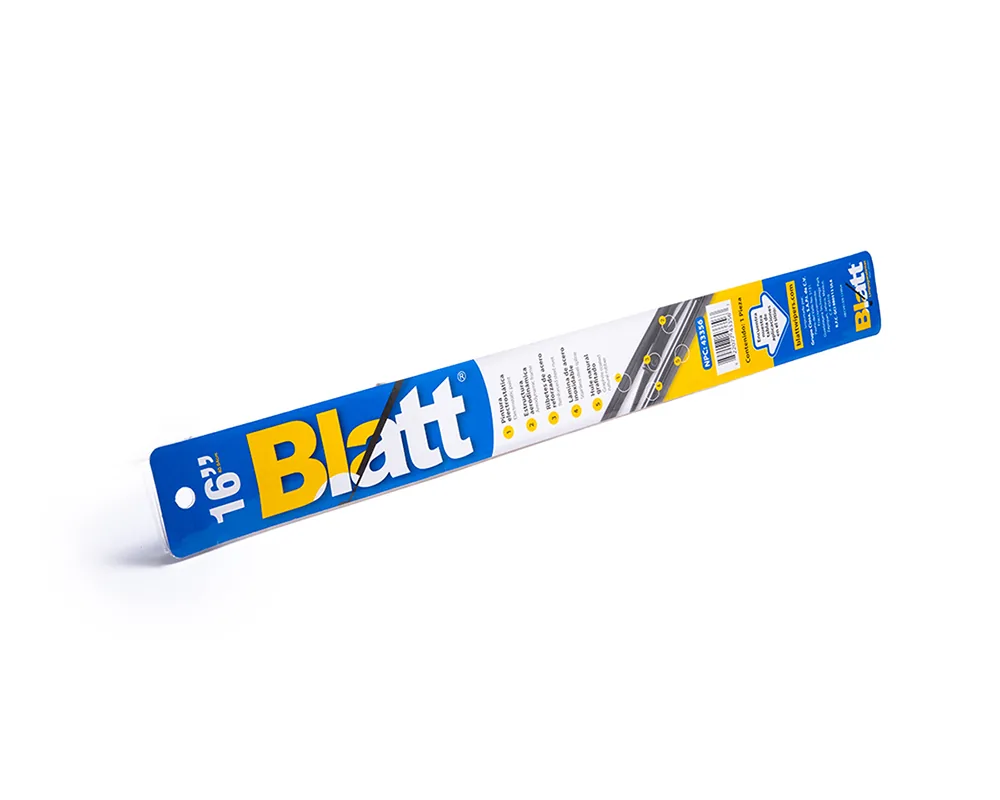 Pluma Limpiaparabrisas Blatt Metal Hule Natural 16" Blíster 1 Pieza BLATT 43356C