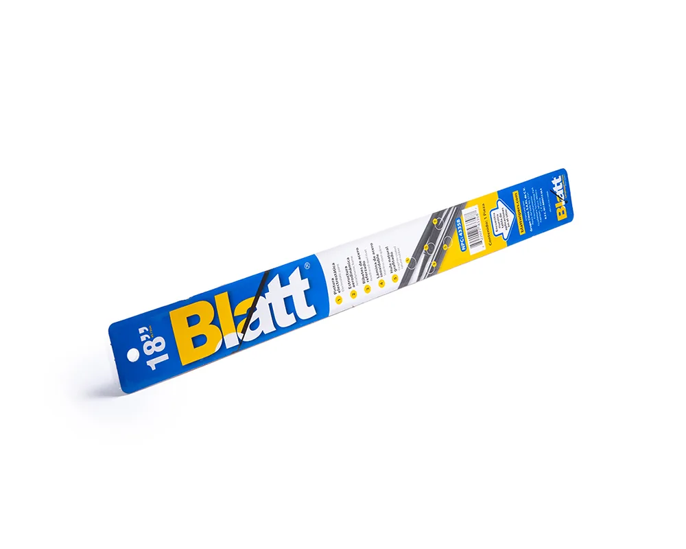 Pluma Limpiaparabrisas Blatt Metal Hule Natural 18" Blíster 1 Pieza BLATT 43358C