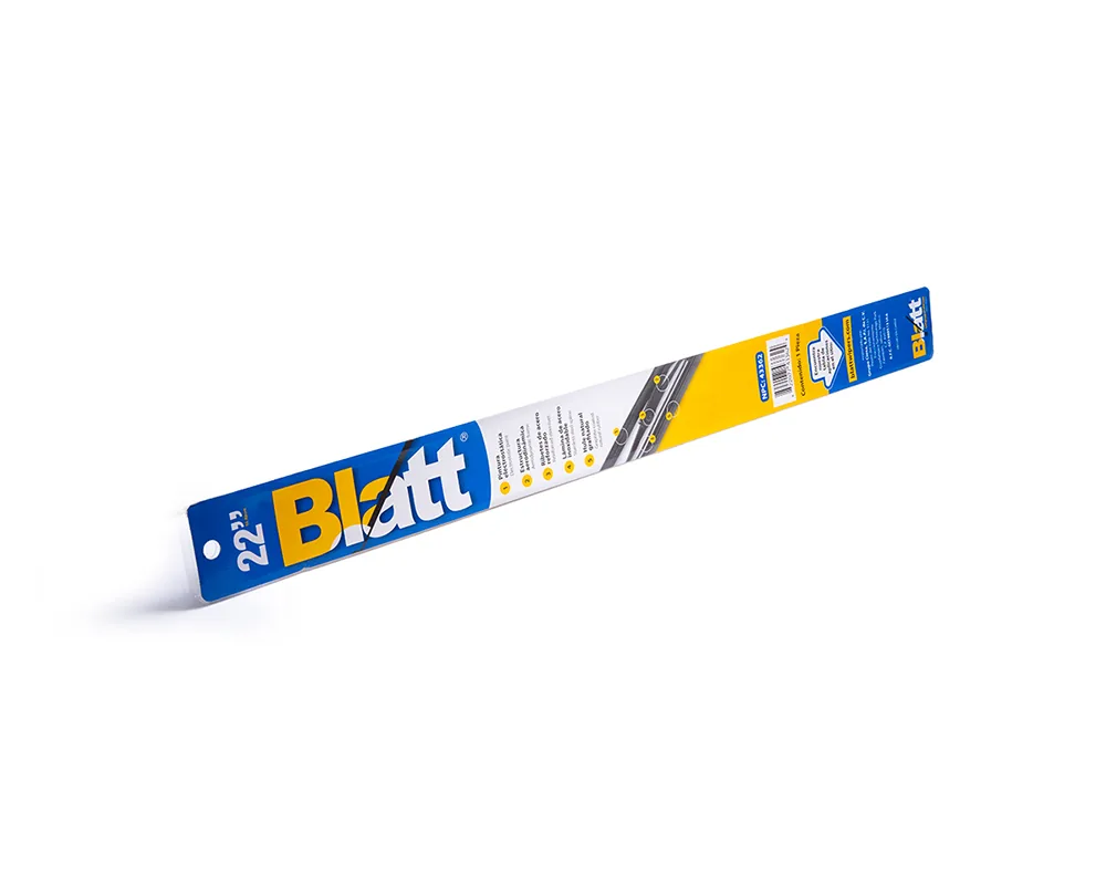 BL-43362C — Pluma Limpiaparabrisas Blatt Metal Hule Natural 22" Blíster 1 Pieza BLATT 43362C