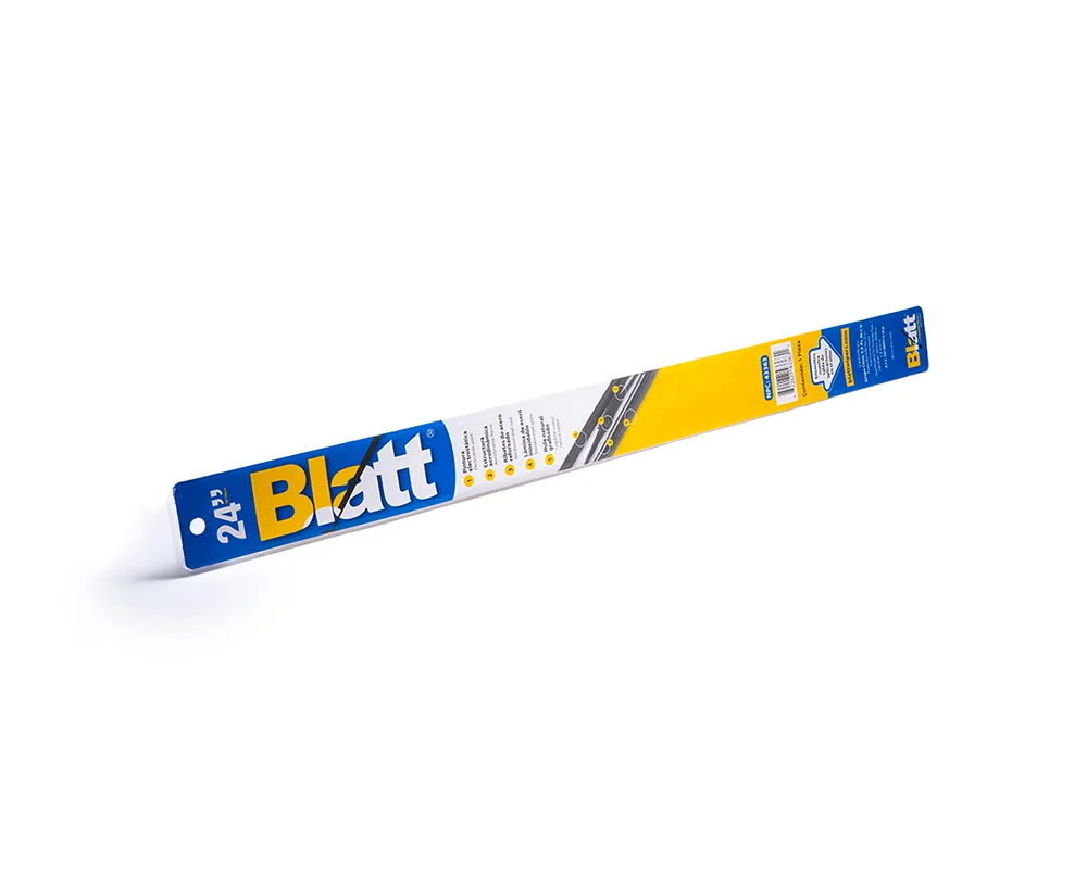 BL-43363C — Pluma Limpiaparabrisas Blatt Metal Hule Natural 24" Blíster 1 Pieza BLATT 43363C