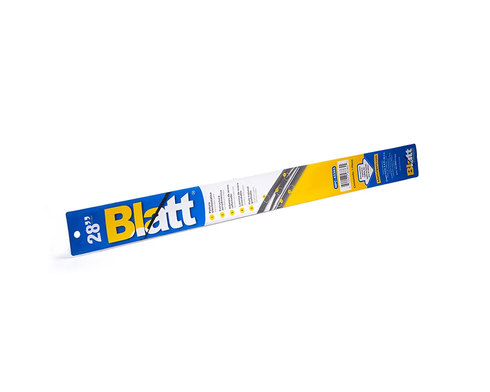 BL-43365C — Pluma Limpiaparabrisas Blatt Metal Hule Natural 28" Blíster 1 Pieza BLATT 43365C