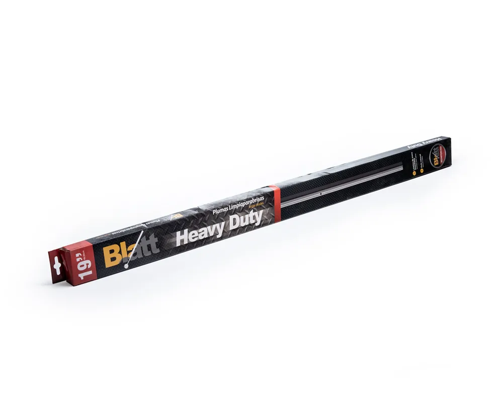 BL-43372C — Pluma Limpiaparabrisas Blatt Recta Heavy Duty 19" Blíster 1 Pieza BLATT 43372C