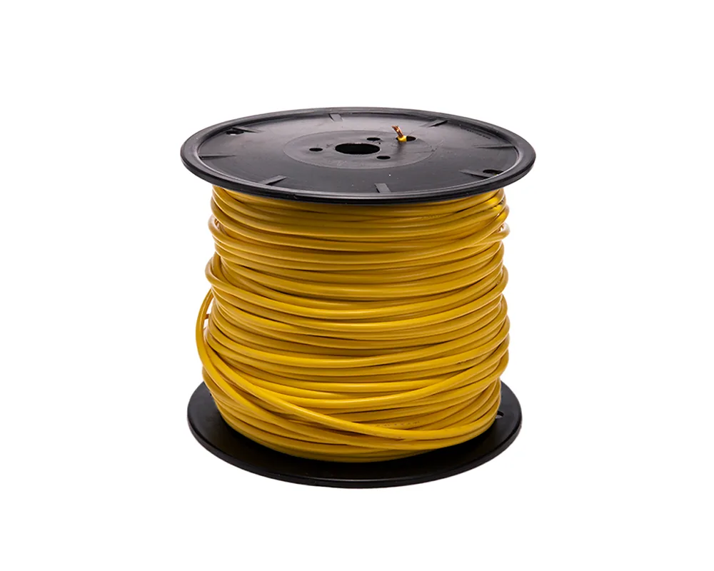 CD-05729 — Cable flexible automotriz para instalación calibre 12" amarillo... CDC 05729