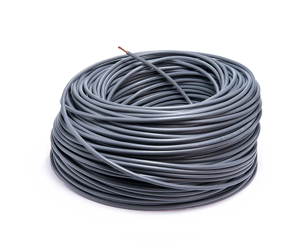 CD-05733 — Cable flexible automotriz para instalación calibre 12" gris carrete... CDC 05733