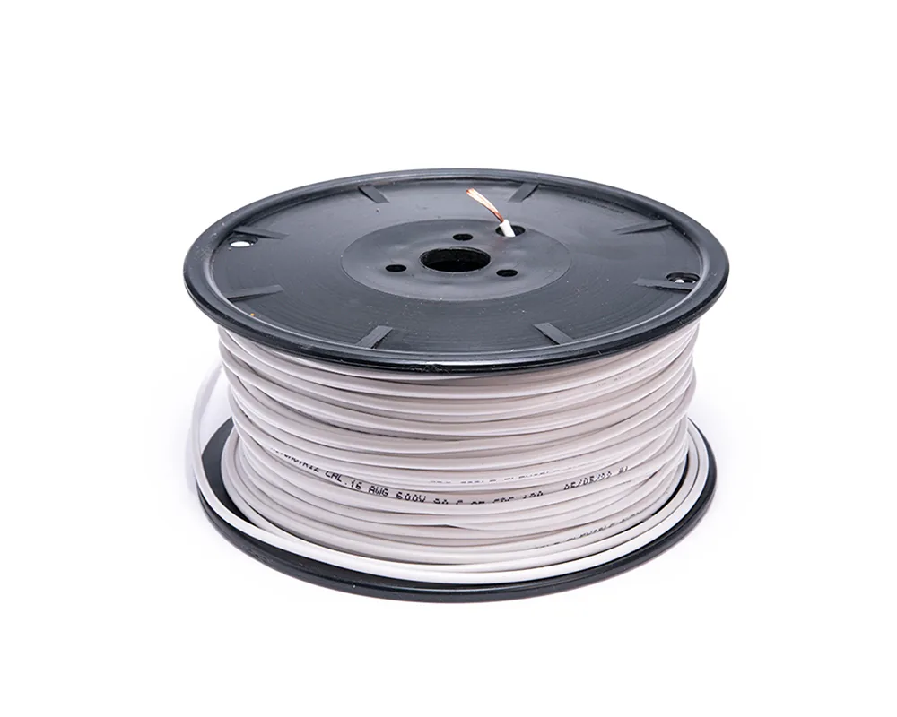 CD-05751 — Cable flexible automotriz para instalación calibre 16" blanco carrete... CDC 05751