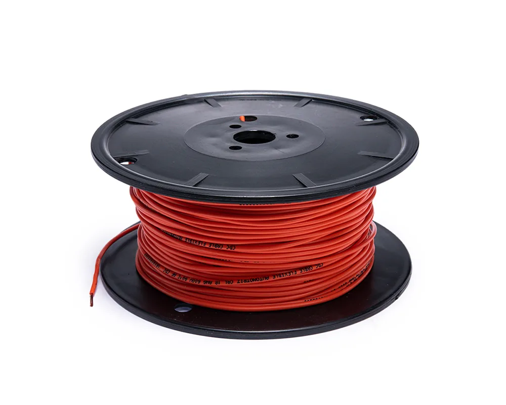CD-05765 — Cable flexible automotriz para instalación calibre 18" naranja... CDC 05765