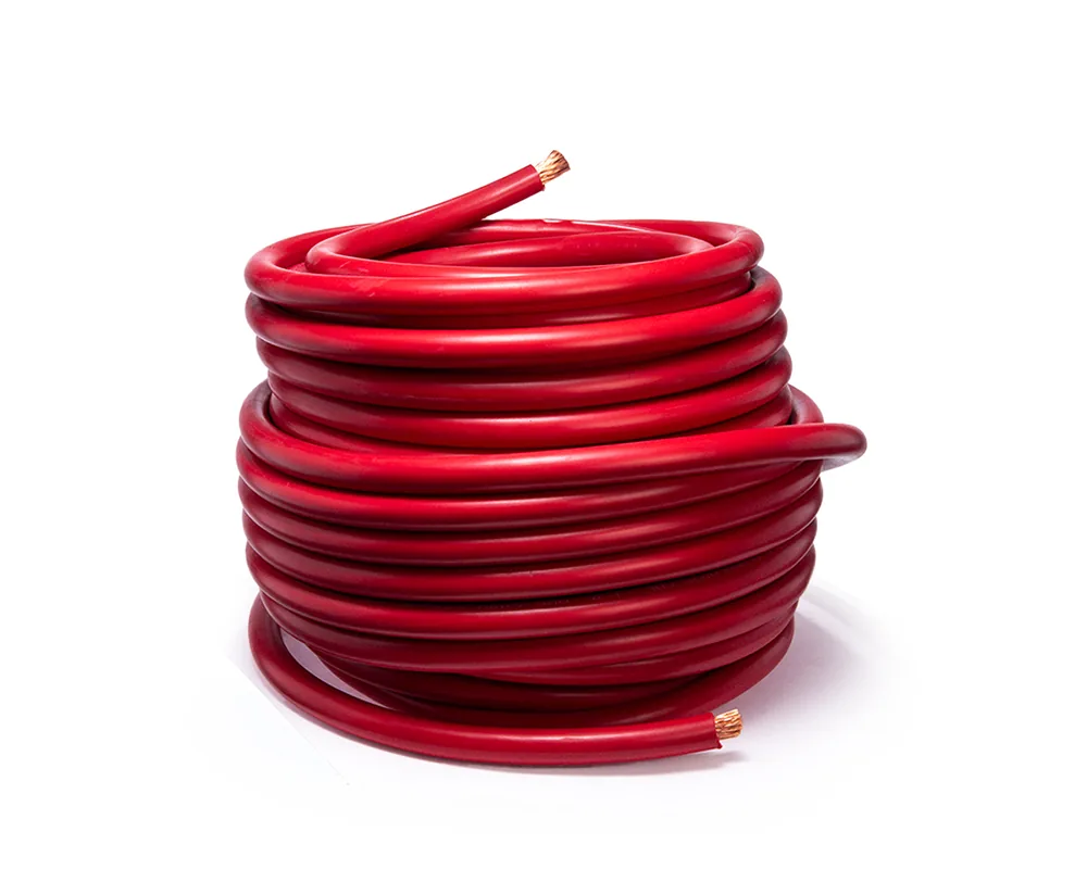 CD-05867 — Cable para acumulador automotriz calibre 1/0 rojo 25 metros CDC 05867