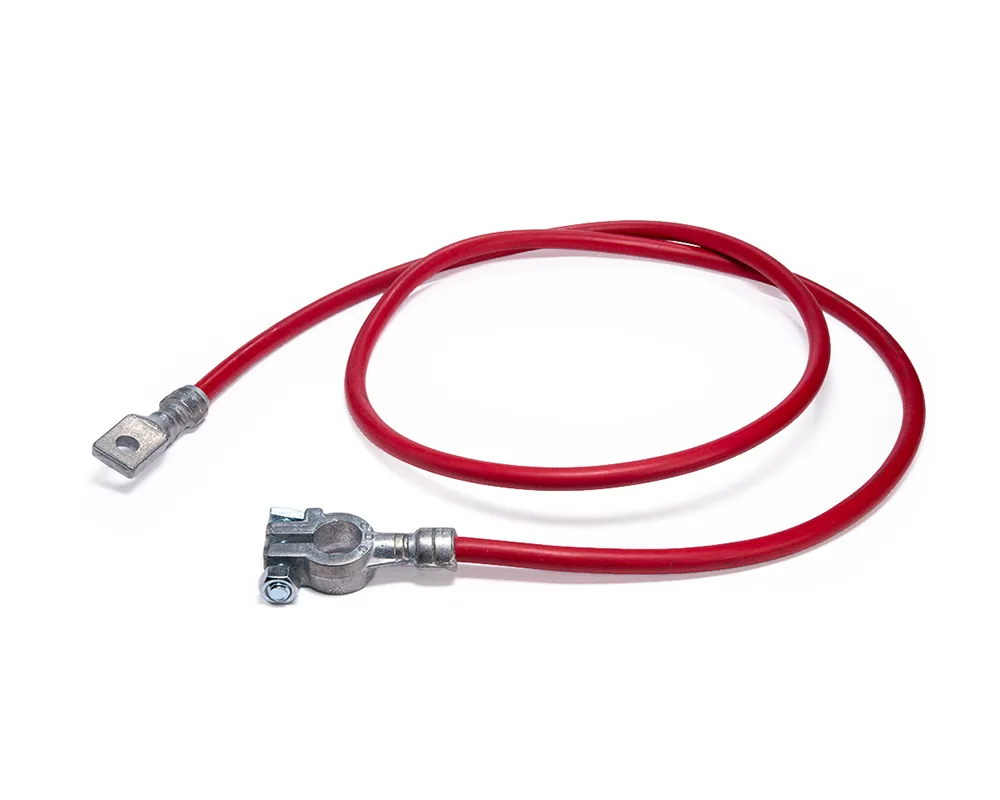 Cable Armado Calibre 6" Largo 1.30 Mts Rojo Sin Capuchon CDC 06529