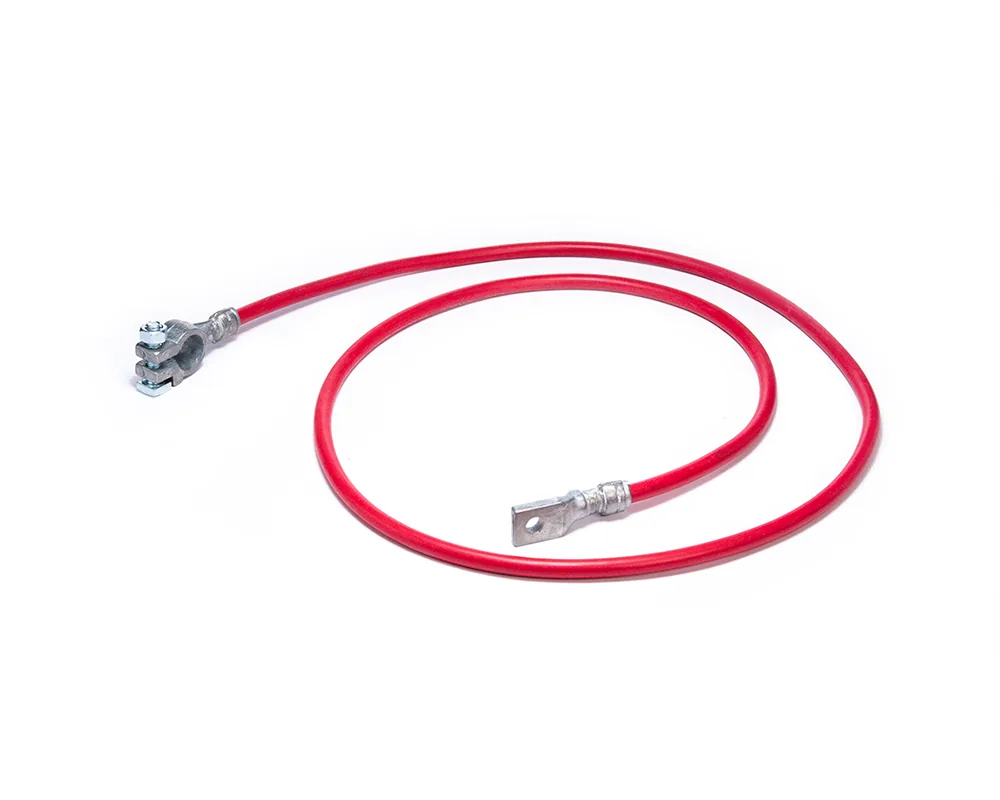 Cable Armado Calibre 6" Largo 1.40 Mts Rojo Sin Capuchon CDC 06531