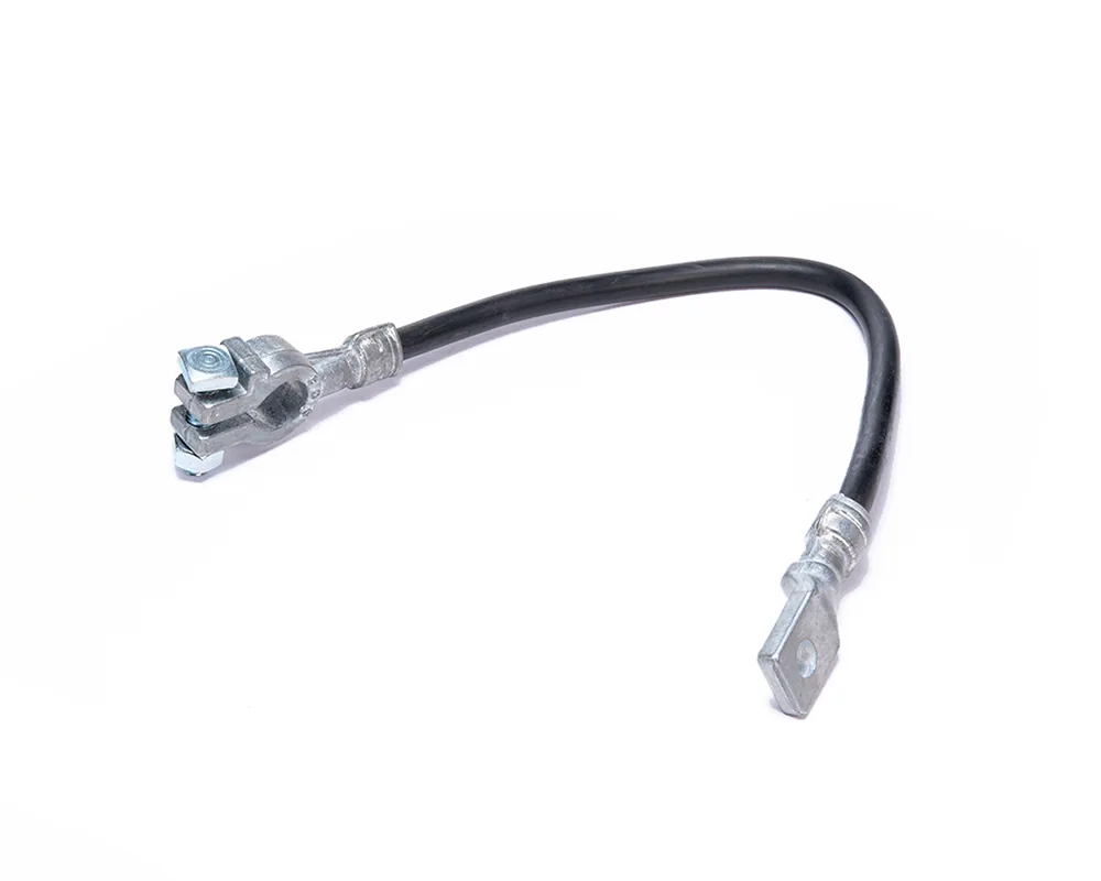 CD-06532 — Cable Armado Calibre 6" Largo 30 Cm Negro Sin Capuchon CDC 06532