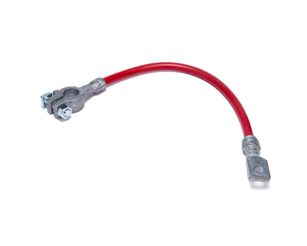 CD-06533 — Cable Armado Calibre 6" Largo 30 Cm Rojo Sin Capuchon CDC 06533