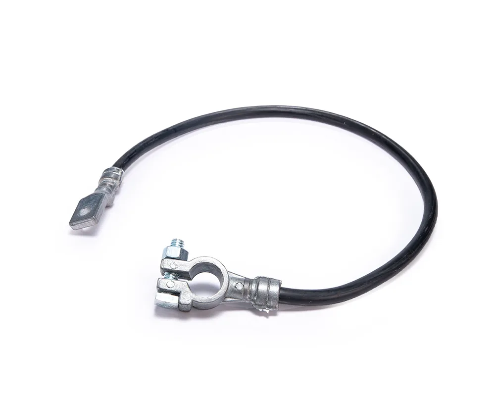 Cable Armado Calibre 6" Largo 50 Cm Negro Sin Capuchon CDC 06536
