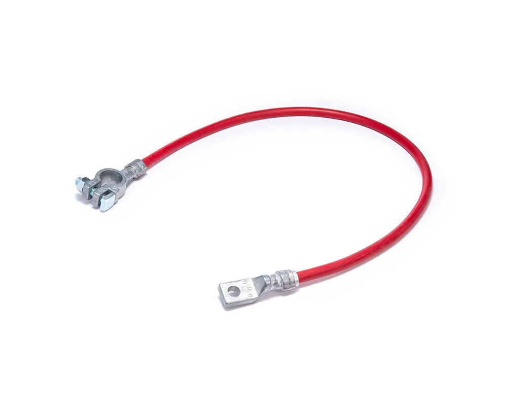 Cable Armado Calibre 6" Largo 60 Cm Rojo Sin Capuchon CDC 06539