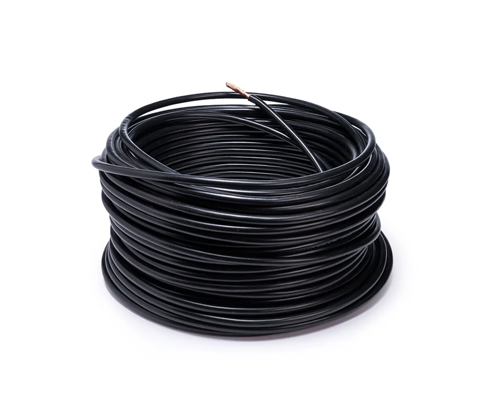 Cable flexible automotriz para instalación calibre 10" negro 30 metros CDC 09979