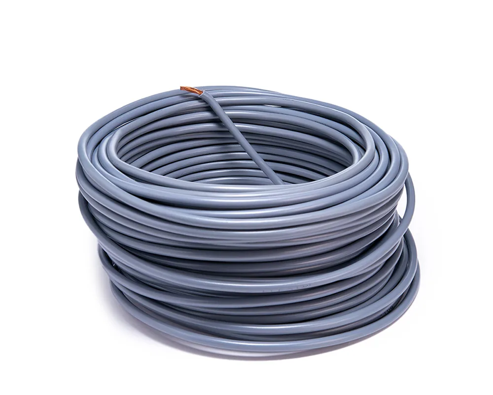 CD-09980 — Cable flexible automotriz para instalación calibre 10" gris 30 metros CDC 09980