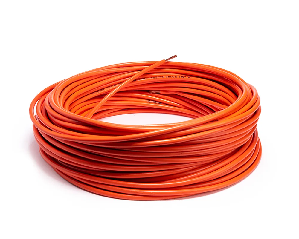 CD-09992 — Cable flexible automotriz para instalación calibre 12" naranja 30... CDC 09992