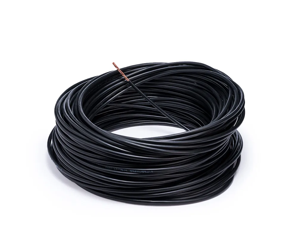 CD-09999 — Cable flexible automotriz para instalación calibre 14" negro 30 mts CDC 09999
