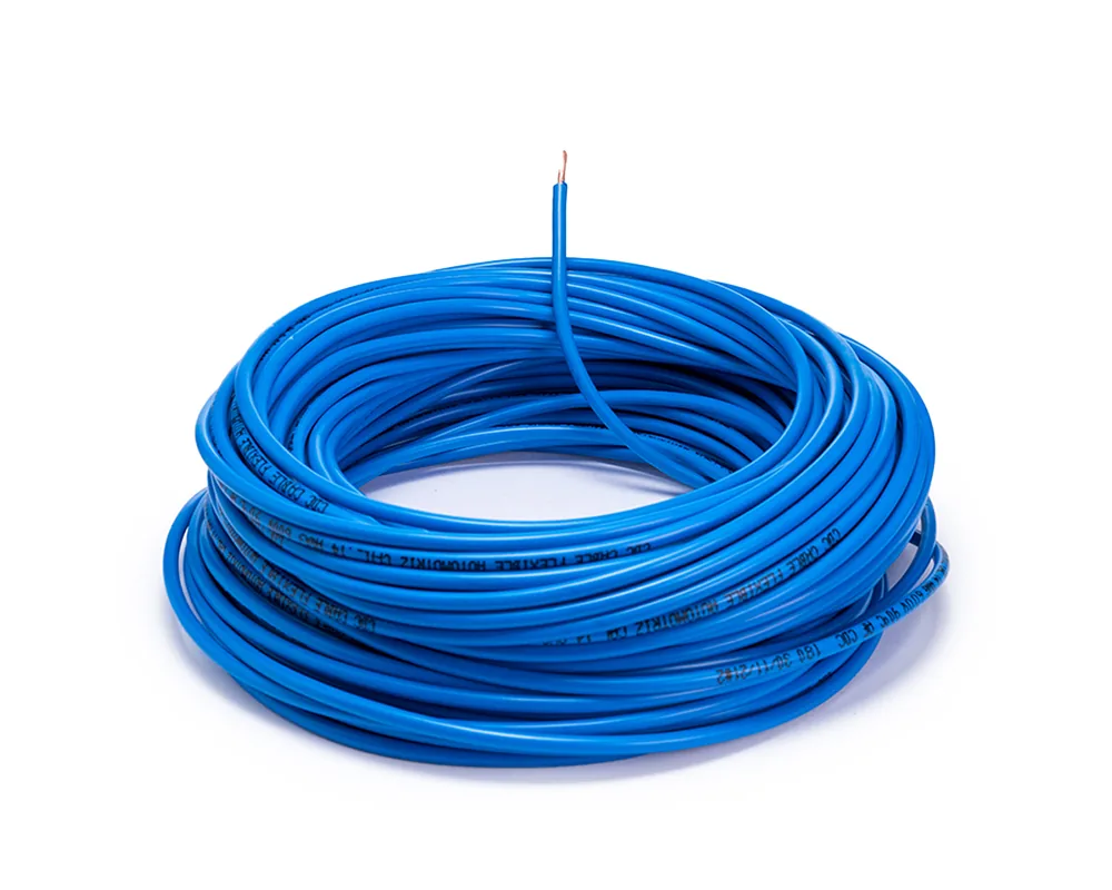 Cable flexible automotriz para instalación calibre 14" azul 30 metros CDC 10005