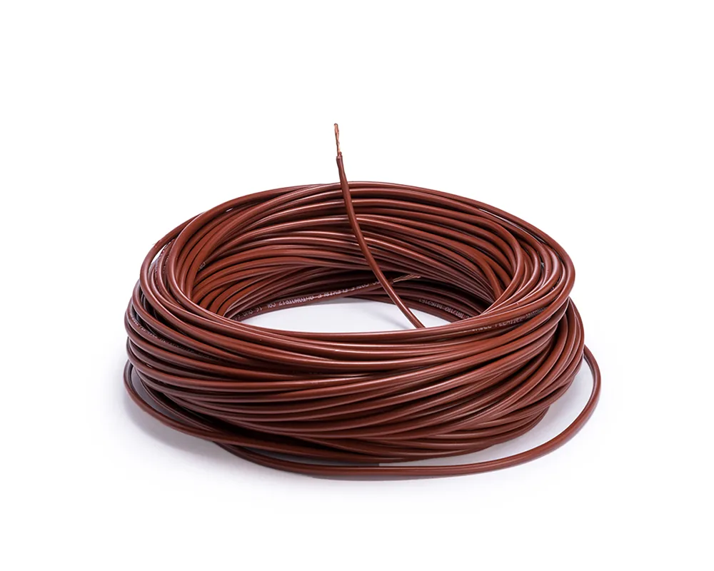 Cable flexible automotriz para instalación calibre 16" café 30 metros CDC 10008