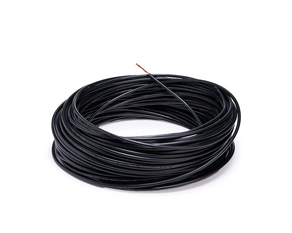 CD-10009 — Cable flexible automotriz para instalación calibre 16" negro 30 metros CDC 10009