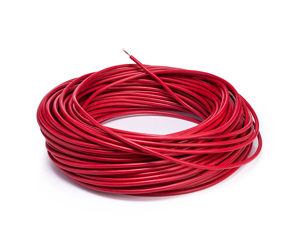 Cable flexible automotriz para instalación calibre 16" rojo 30 metros CDC 10013